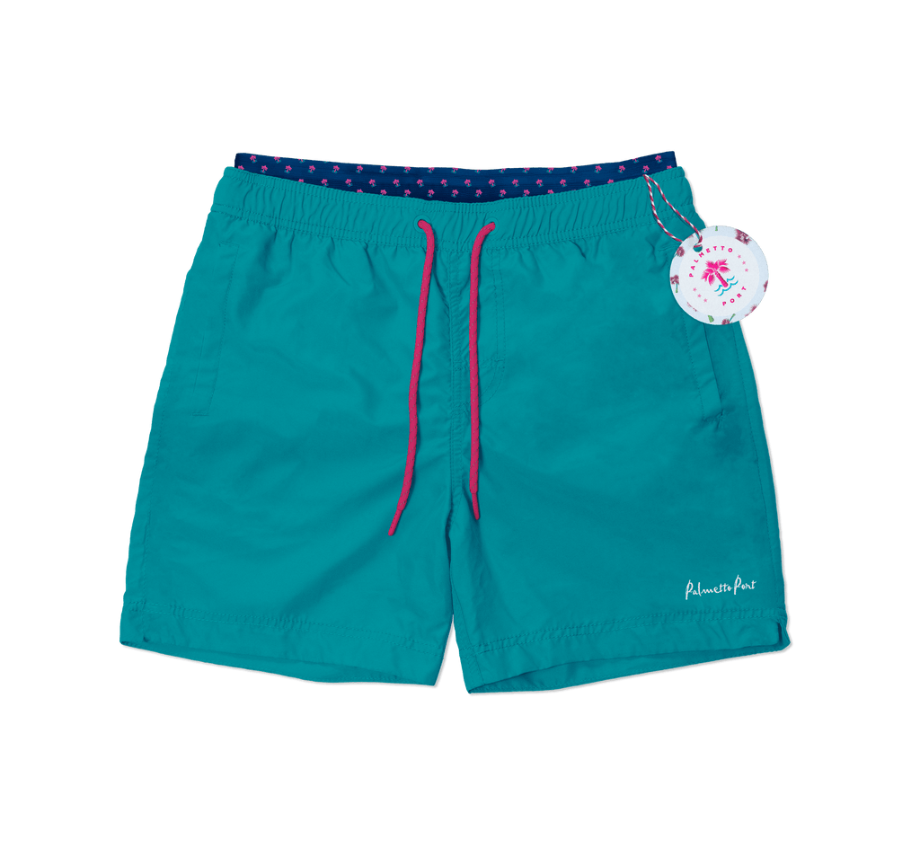 Ocean Blue Swim Shorts