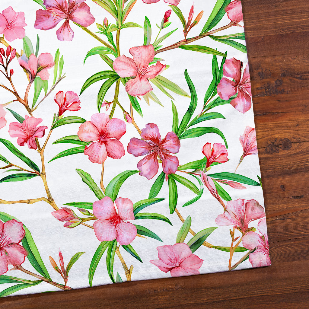 Oleander Tea Towel