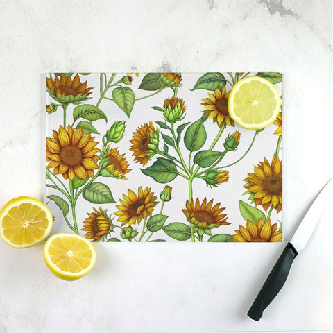 Sunflower Cutting Board