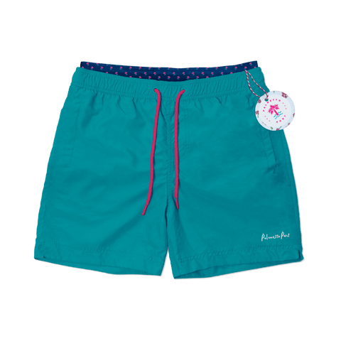 Ocean Blue Swim Shorts